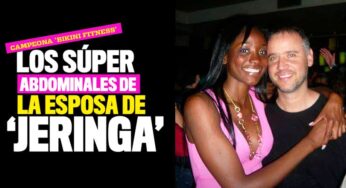 Los súper abdominales de la esposa de 'Jeringa'