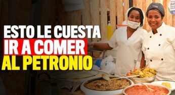 Comida en el Petronio... ¿a cómo?