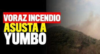 Voraz incendio asusta a Yumbo. Cali tampoco deja de arder