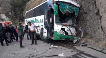 Terrible accidente de un bus intermunicipal que venía para Cali