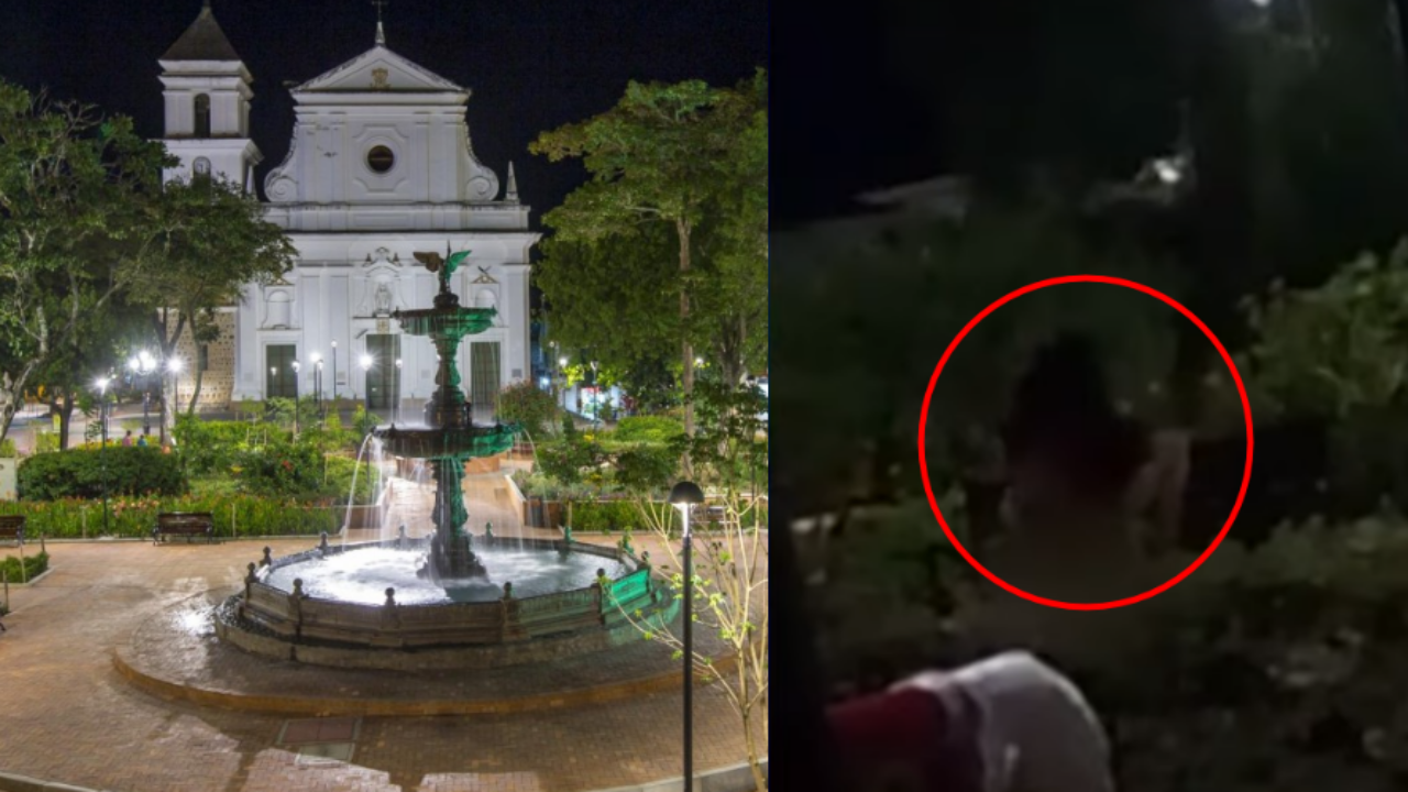 Video de pareja teniendo sexo en un parque de Santa Fe, Antioquia