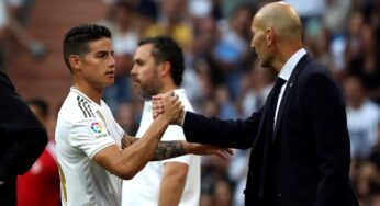 James recibió el 'Ok' de Zidane tras su brillante regreso al Bernabéu