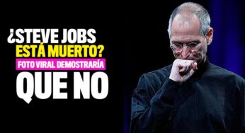 FOTO: ¿Steve Jobs está muerto? Imagen viral demostraría que no