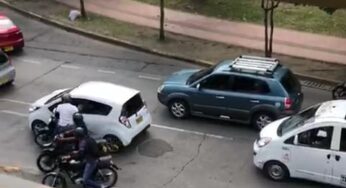 VIDEO: Así roban en plena Autopista Sur, frente al Diamante de Béisbol