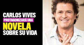 Carlos Vives protagonizará una novela sobre su vida