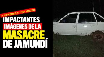 Impactantes imágenes de la masacre de Jamundí