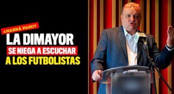 La Dimayor se niega a escuchar a los futbolistas