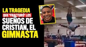 La tragedia que ‘fracturó’ los sueños de Cristian, el gimnasta