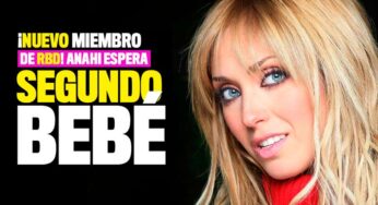¡Nuevo miembro de RBD! Anahi espera su segundo bebé