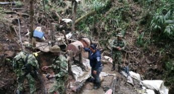 Destruyen campamentos de minería ilegal en los Farallones de Cali