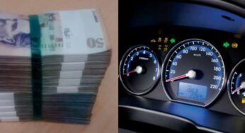 Encontraron 500 millones escondidos en el tablero de un carro