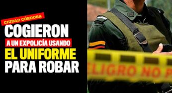 Cogieron a un expolicía usando el uniforme para robar