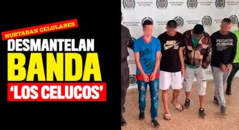 Cayeron 'Los celucos', dedicados a robar celulares a lo loco en Cali