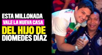 Esta millonada vale la nueva casa del hijo de Diomedes Díaz