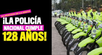 La Policía Nacional cumple 128 años de existencia