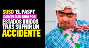 Suso 'El Paspi' canceló su gira por Estados Unidos tras sufrir un accidente