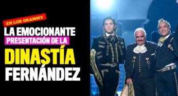 La emocionante presentación de la dinastía Fernández en los Grammy