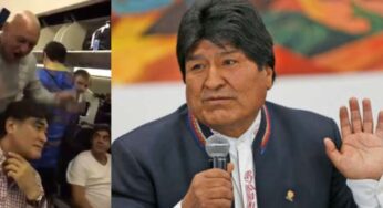 VIDEO: Pasajeros insultaron a familiar de Evo Morales en pleno vuelo