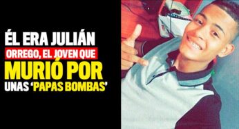 Él era Julián Orrego, el joven que murió por unas 'papas bombas' en Medellín