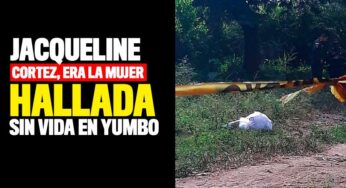 Jacqueline Cortez era la mujer hallada sin vida en Yumbo en un lote baldío