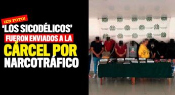 ¡A la cárcel irán 'Los Sicodélicos' por narcotráfico!