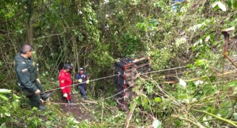 Se mató al caer a un abismo de 40 metros
