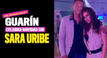 Guarín celebra Navidad sin Sara Uribe, ¿Se separaron?