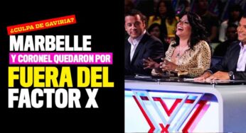 Marbelle y Coronel quedaron por fuera de la nueva versión del 'Factor X'