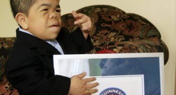 El colombiano Edward Niño Hernández volvió a ser el hombre más bajo del mundo