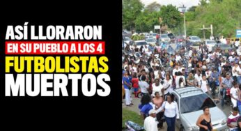 En imágenes: Así fue la triste despedida de los cuatro futbolistas que fallecieron en trágico accidente