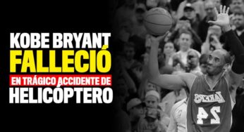 ¡Última hora! El famoso basquetbolista Kobe Bryant murió en accidente en helicóptero