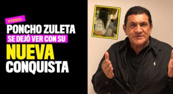 VIDEO: Poncho Zuleta se dejó ver con su nueva conquista
