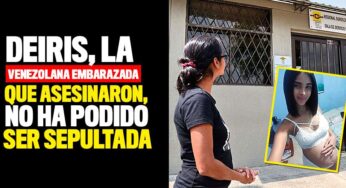 Video: Deiris, la venezolana embarazada que asesinaron en el Sucre, no ha podido ser enterrada