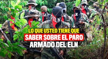 Lo que usted tiene que saber sobre el paro armado del ELN