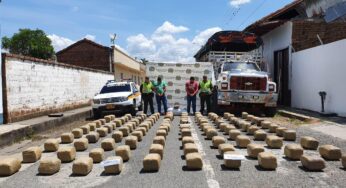 La policía incautó 600 kilos de marihuana