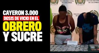 Cayeron 3.000 dosis de vicio en el Obrero y Sucre