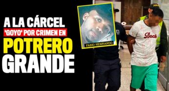 Homicida de Fabio Hernando fue enviado a la cárcel por crimen en Potrero Grande