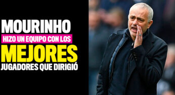 José Mourinho armó su once ideal con los mejores futbolistas que orientó