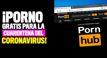 ¡Porno gratis para pasar la cuarentena del coronavirus!