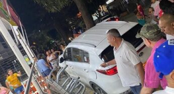 Una camioneta se estrelló contra una panadería en La Base