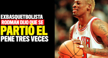 Dennis Rodman contó cómo se fracturó en tres ocasiones su miembro