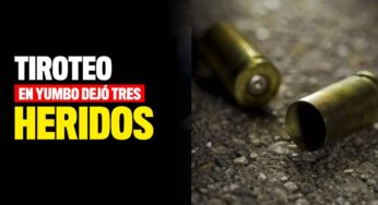 Tiroteo en Yumbo dejó tres heridos