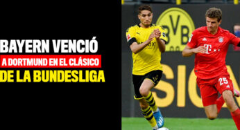 Este es el gol con el que el Bayern Múnich acaricia una nueva Bundesliga tras superar 1-0 al Dortmund