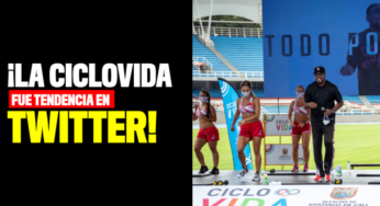 ¡La Ciclovida de Cali fue tendencia en Twitter!