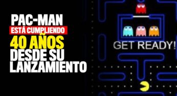 Pac-man está cumpliendo 40 años desde su lanzamiento