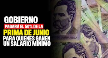 Gobierno pagará 50% de la prima para quienes ganan un mínimo