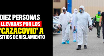 Diez personas han sido llevadas por los 'Cazacovid' a sitios de aislamiento en Cali