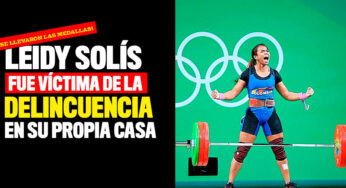 ¡Robaron en la casa de Leidy Solís y se llevaron hasta la medalla olímpica!