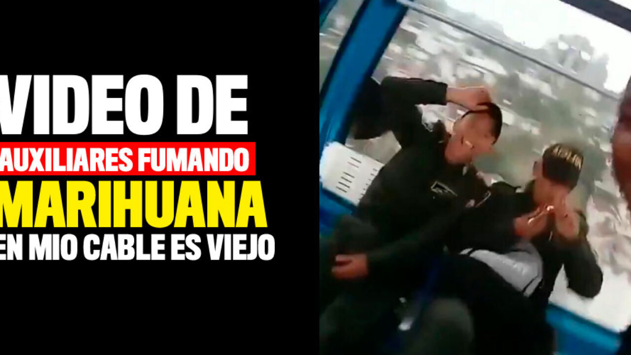 Video polícias fumando marihuana en el MIO Cable