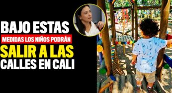 Bajo estas medidas los niños podrán salir a las calles en Cali